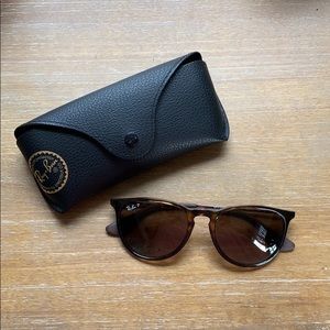 Polarized Ray-Ban Sunglasses - Ericka Tortoise